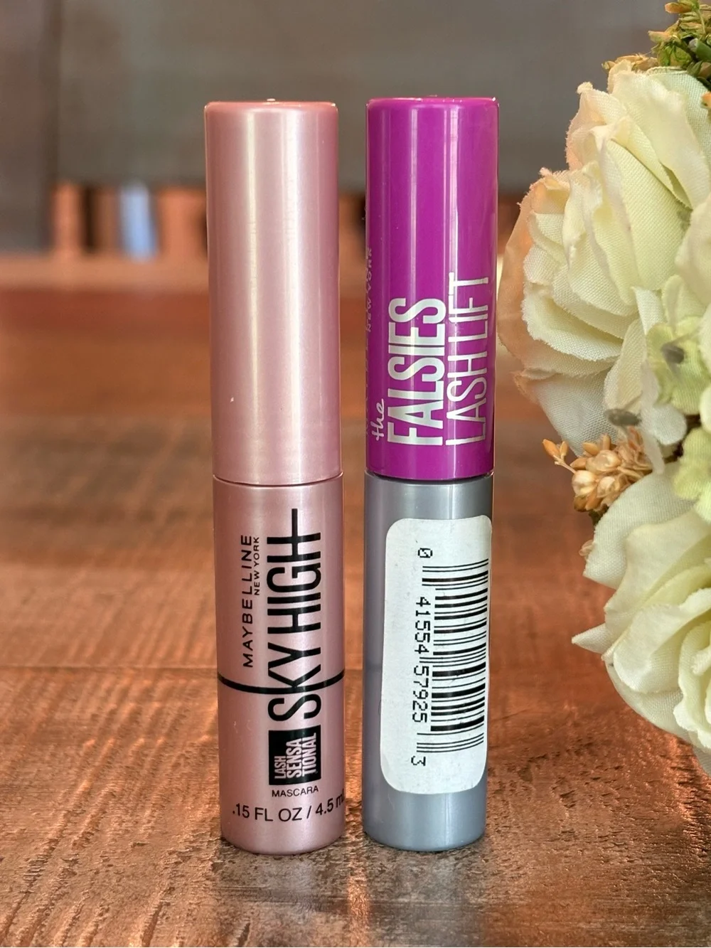 NEW Maybelline The FALSIES LASHLIFT & SKY HIGH Travel Mascara DUO!